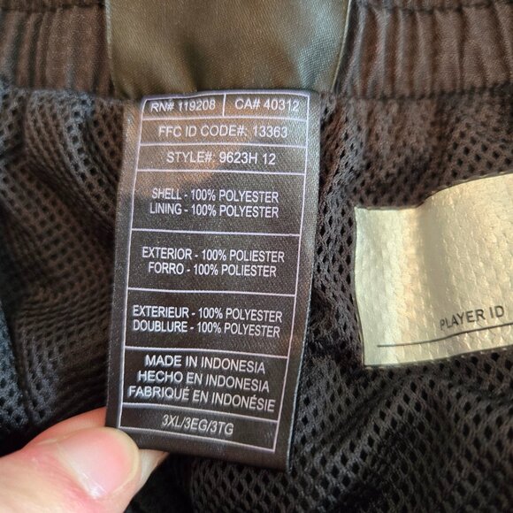 NWT Adidas Track Pants Mens XXXL Black Zip Vented Ankle - Picture 5 of 8